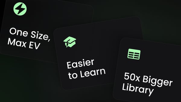 Single Size Solutions Are Live. New Pricing. 50x More Solutions.