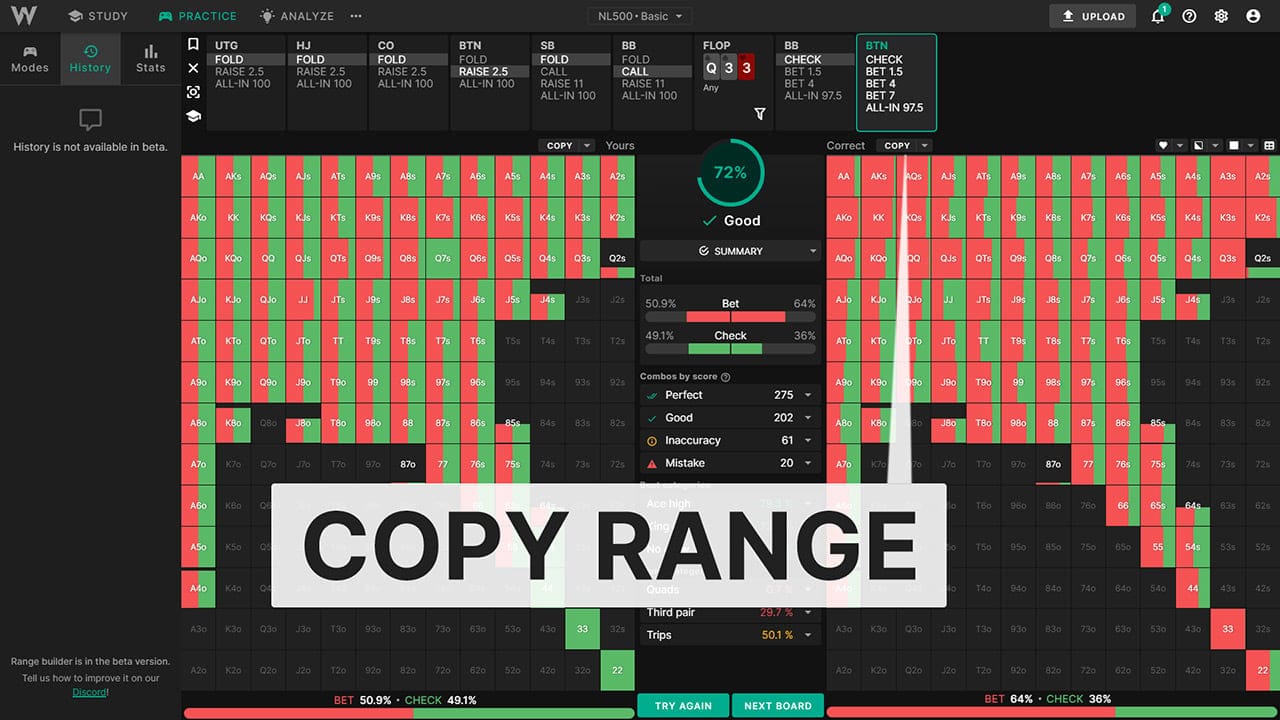 MTT Postflop solutions, New Breakdown view & Many improvements!