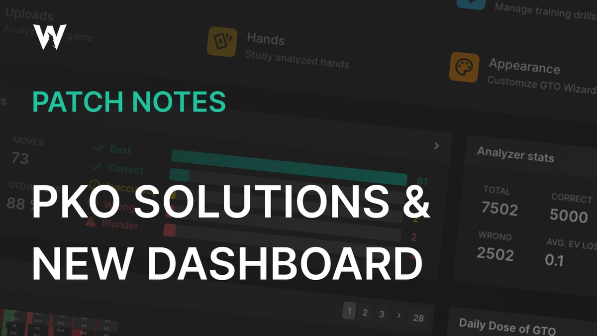 PKO Solutions & New Dashboard