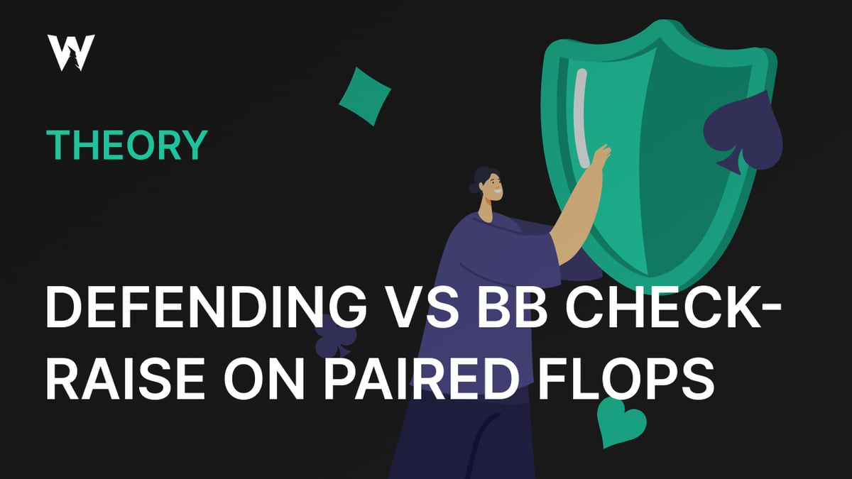 Defending vs BB Check-Raise on Paired Flops