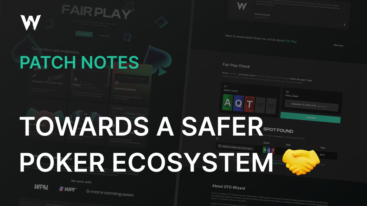Towards a Safer Poker Ecosystem