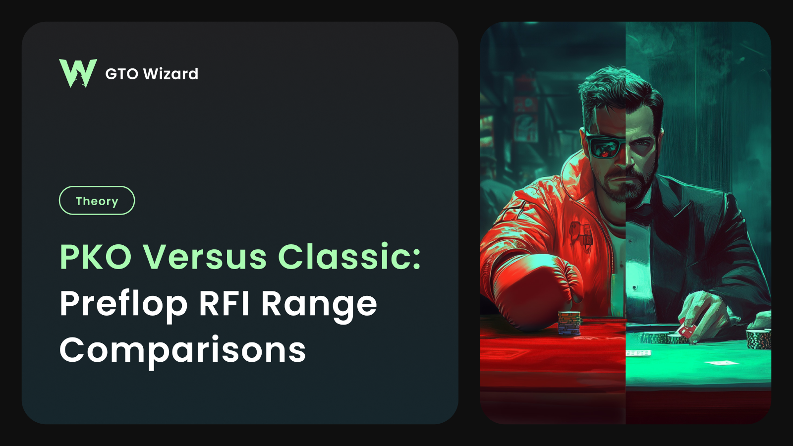 PKO Versus Classic: Preflop RFI Range Comparisons
