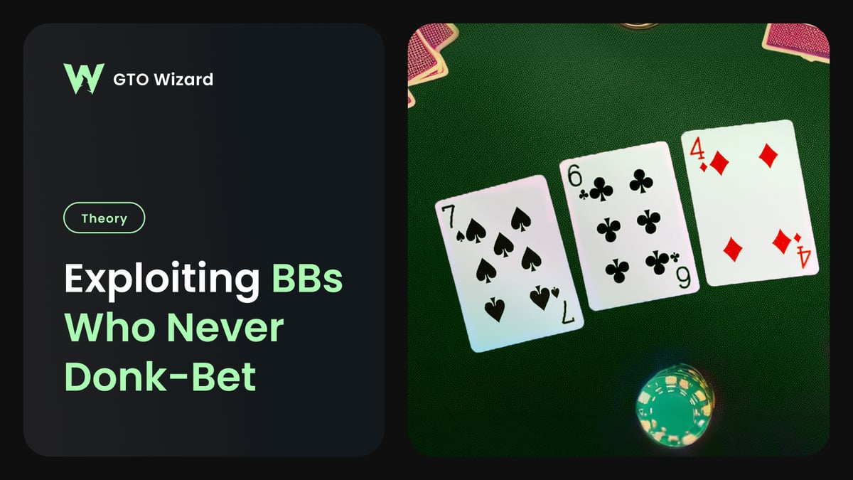 Exploiting BBs Who Never Donk Bet
