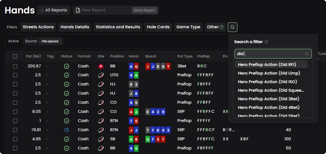 Redesigned Analyzer & Upgraded GTO Reports