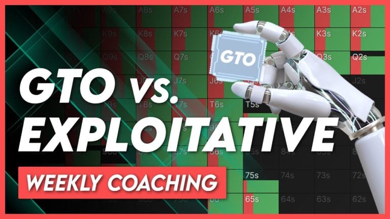 GTO vs. Exploitative Poker GTO vs. Exploitative Poker
