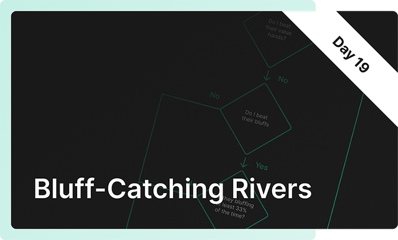 Bluff catching rivers
