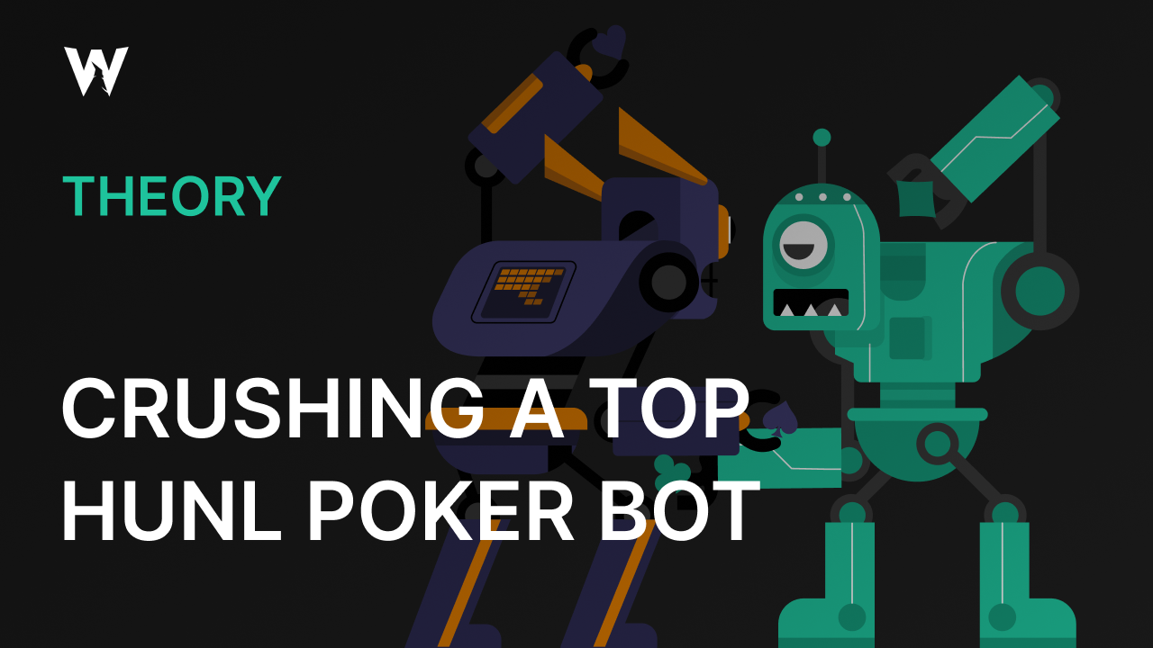 Crushing a top HUNL poker bot