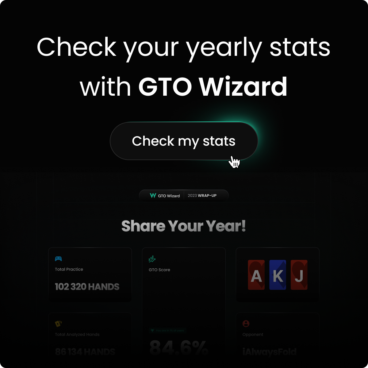 GTO Wizard 2023 Wrapup