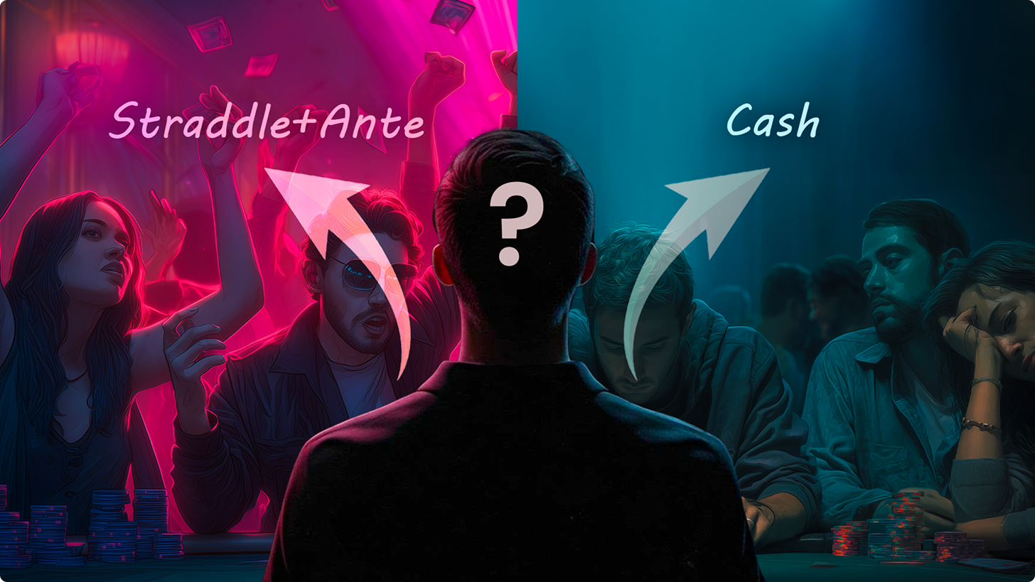 Opening From the Blinds in Straddle + Ante Games